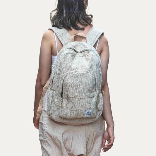 Classic Hemp Backpack - Natural Hemp