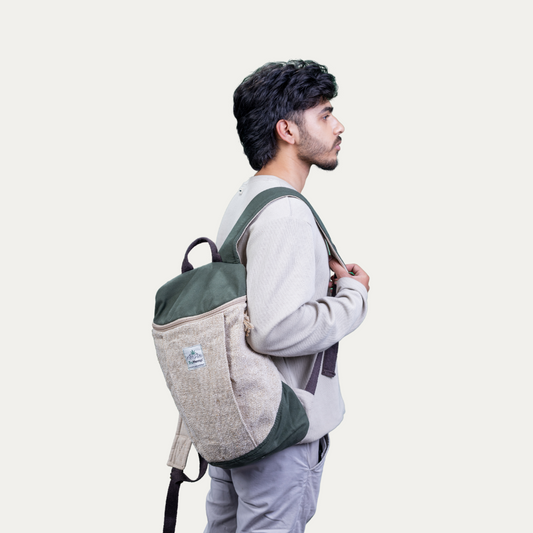 Trainer’s Hemp Backpack - Olive Green